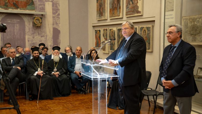 Το Οικουμενικό Πατριαρχείο και το πρωτείο του λόγου μέσα σε έναν εμπερίστατο κόσμο - Διάλεξη του Ευάγγελου Βενιζέλου στο Χριστιανικό και Βυζαντινό Μουσείο Αθηνών