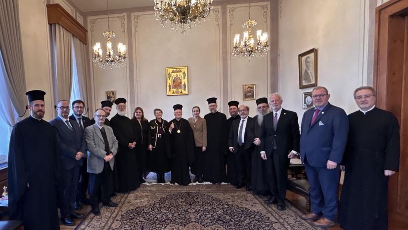 Η Καθηγήτρια Διοτίμα Λιαντίνη εκπροσώπησε τη Θεολογική Σχολή Αθηνών στην Επιστημονική Ημερίδα του Οικουμενικού Πατριαρχείου με τίτλο «Ο ΑΚΑΘΙΣΤΟΣ ΥΜΝΟΣ: ΔΕΚΑΤΕΣΣΑΡΕΣ ΑΙΩΝΕΣ ΖΩΣΗΣ ΠΑΡΑΔΟΣΕΩΣ» - [26.03.2026]